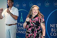 Carine ROUVIER -  Societe EUROP AMIANTE - lance le dejeuner